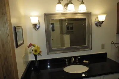 Hancock NH Master Bathroom Renovation — Kitchen Remodeling project by Camino Verde Designs