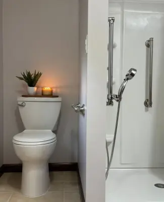 Mayfield Restroom — Kitchen Remodeling project by Designs By Karen
