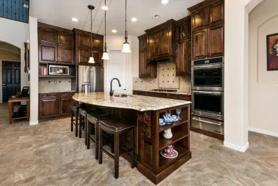 Red Table — Kitchen Remodeling project by Design Alliance