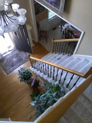Michelle's Metal and Timber Staircase — Kitchen Remodeling project by BMB Designs LLC