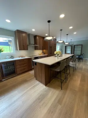 Mid-century Elegance — Kitchen Remodeling project by Kami Michels-Center Design Studio | Interiors