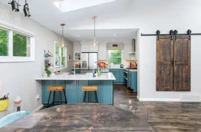 Mid-century modern home kitchen makeover — Kitchen Remodeling project by Inspiration Kitchen And Bath