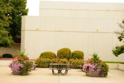 Apache Mall — Landscape Construction project by Sargent's Gardens in Rochester