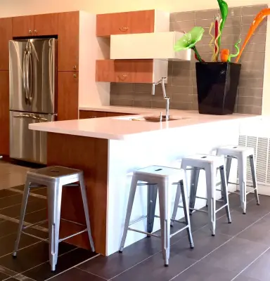 Contemporary Design and Utility in OKC — Kitchen Remodeling project by Counter-Tops By Tom, Inc.