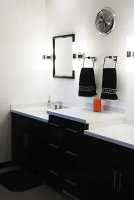 Contemporary Urban Bathroom — Kitchen Remodeling project by Robison Kitchen And Home