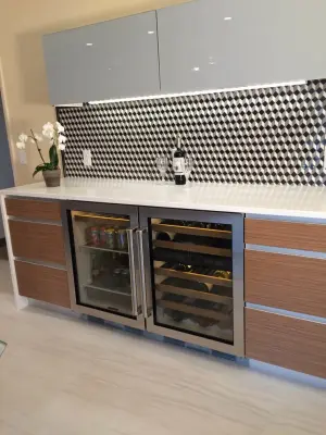 Contemporary Kitchen — Kitchen Remodeling project by The Kitchen Place, Inc.