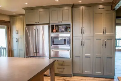 Contemporary Mountain Residence — Kitchen Remodeling project by Precision Granite