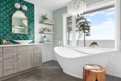 Moroccan Siren Bathroom — Kitchen Remodeling project by Treefrog Design