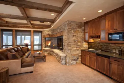 Big Valley Ranch Modern Mountain Home — Kitchen Remodeling project by Vaussa