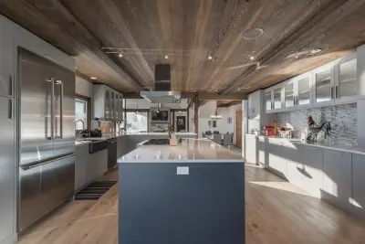 Modern Rustic Mountain Kitchen — Kitchen Remodeling project by Alpine Lumber Steamboat