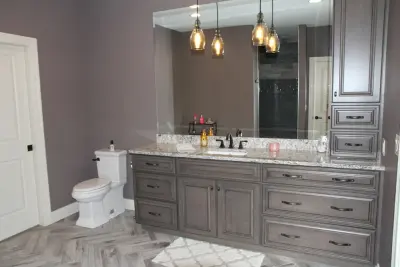 Muncie Bathroom Renovation — Kitchen Remodeling project by Great Kitchens & Baths