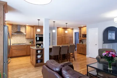 Cherry Shaker Kitchen Renovation — Kitchen Remodeling project by Chris Van Genechten - Kitchen & Bath Design