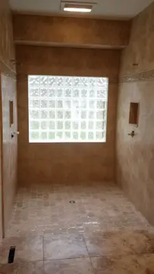 Ample Sunlit Shower — Kitchen Remodeling project by Third Generation Renovation