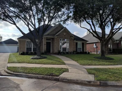 50 Shades of Green - Outdoor Lighting Installation in Houston, TX