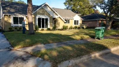 50 Shades of Green - Outdoor Lighting Installation in Houston, TX