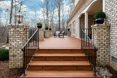 Oak Ridge Patio — Home Renovation & Remodeling Services project by Badin Lake Builders
