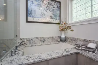 Oak Ridge Primary Bathroom — Home Renovation & Remodeling Services project by Badin Lake Builders