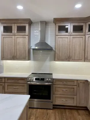 Oakton Kitchen Renovation — Home Renovation & Remodeling Services project by TG Construction & Design, Inc.