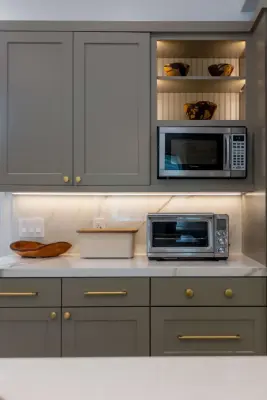 Natural Wood Accents in Organic Kitchen Renovation — Home Renovation & Remodeling Services project by Royal Family Construction, Inc.