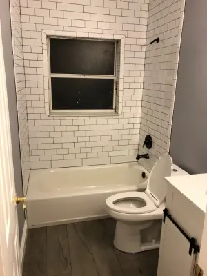 Pembroke Pines compact bathroom renovation — Home Renovation & Remodeling Services project by Abba Construction & Remodeling