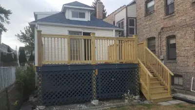 Updated Deck — Home Renovation & Remodeling Services project by The Smart-House Guys, Inc.
