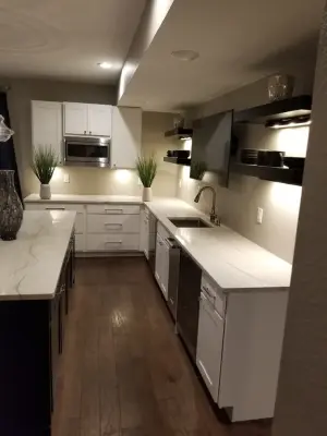 Basement Renovation — Home Renovation & Remodeling Services project by Mark Hammer Construction LTD.