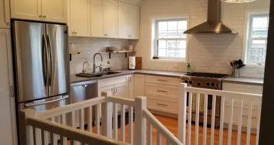 Modern Culinary Space — Home Renovation & Remodeling Services project by Mark Hammer Construction LTD.