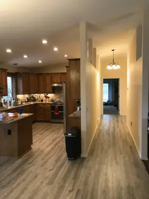 Timber Flooring — Home Renovation & Remodeling Services project by DC Premier Construction