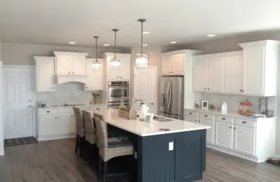 Light Modern Kitchen Renovation — Home Renovation & Remodeling Services project by Mark Hammer Construction LTD.