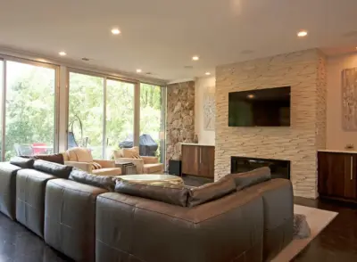 Modern Sitting Area — Home Renovation & Remodeling Services project by Irwin Brothers Remodeling