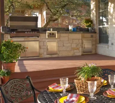 Alfresco Grill Areas — Home Renovation & Remodeling Services project by Katz Design & Builders Inc.