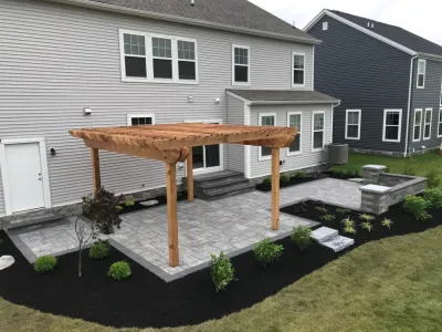 Aurea Gardens - Retaining Wall Construction in Plain City, OH