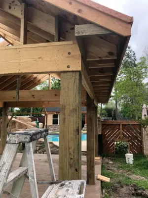 Alfresco Cooking Area — Home Renovation & Remodeling Services project by Gulf Coast Renovations