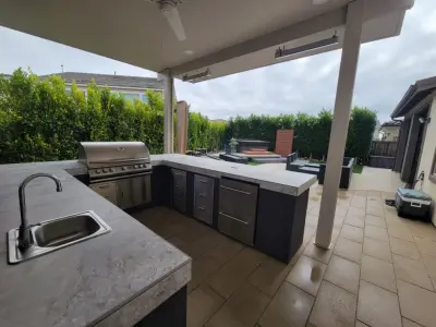 Alfresco Cooking Area — Home Renovation & Remodeling Services project by SBX ECO Construction, Inc.