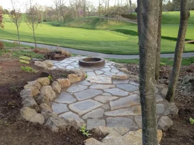 Aurea Gardens - Retaining Wall Construction in Plain City, OH