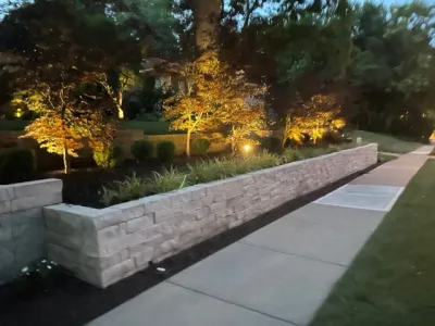 Front Yard Landscaping/Hardscaping — Landscape Construction project by Beautiful Outdoors Lawn & Landscape Inc. in Kansas City