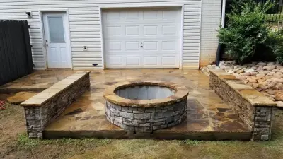 Patio Space Outdoors — Home Renovation & Remodeling Services project by Ideal Creations Construction