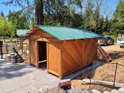 Tahoe Park Swimming Pool Restroom — Home Renovation & Remodeling Services project by House On The Hill Construction LLC