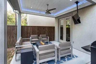 Fireplace Leisure in Nature — Home Renovation & Remodeling Services project by Town Oak Construction
