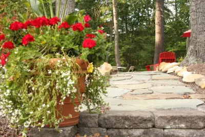 Outdoor gathering area — Home Renovation & Remodeling Services project by Blue Ridge Design Build