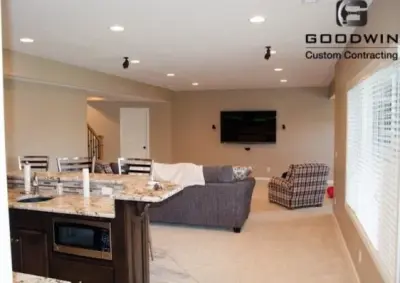 Pacific Woods Basement Renovation — Home Renovation & Remodeling Services project by Goodwin Custom Contracting