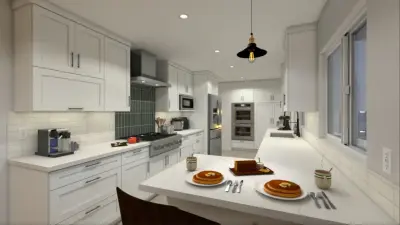 Palo Alto Culinary Renovation — Home Renovation & Remodeling Services project by HALO Builders Inc.