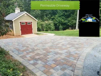 Permeable Driveway in Germantown — Landscape Construction project by Best Landscape & Construction in Germantown