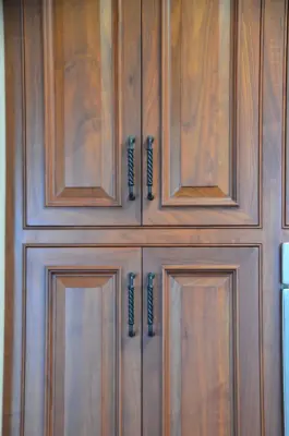 Walnut Kitchen at Park Lane — Home Renovation & Remodeling Services project by Leonard Custom Works