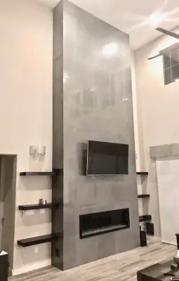 Summerlin Fireplace Construction Project — Home Renovation & Remodeling Services project by JKL Development Inc.