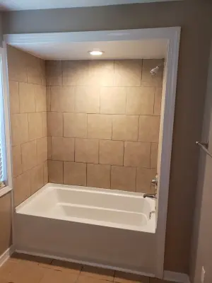 Restrooms — Home Renovation & Remodeling Services project by Premier Design Kitchen And Bath