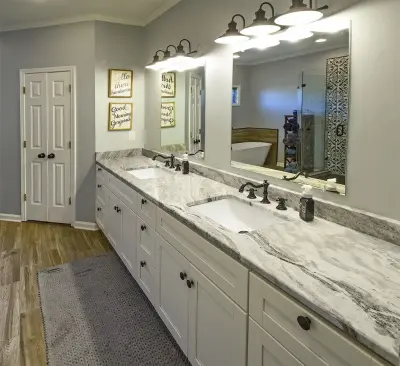Patches Cove Primary Bath and Kitchen — Home Renovation & Remodeling Services project by R & E Remodeling