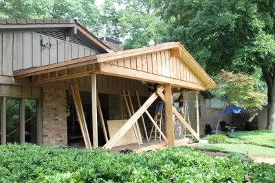House-Matching Patio Cover — Home Renovation & Remodeling Services project by Property Rehab Services