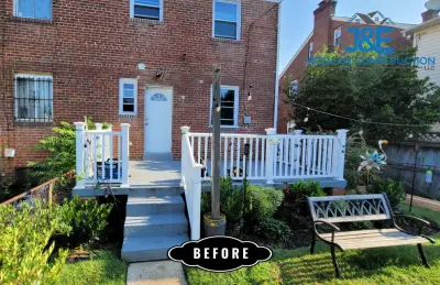 Terrace Entrance — Home Renovation & Remodeling Services project by J&E Modern Construction LLC