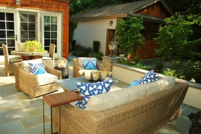 Intimate Garden Space by Burke Brothers Landscape Design/Build